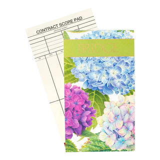 Caspari Hydrangea Garden Bridge Score Pad - 1 Each SP135