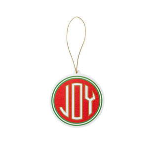Caspari Joy Die-Cut Gift Tags in Gold Foil - 4 Per Package TAG111