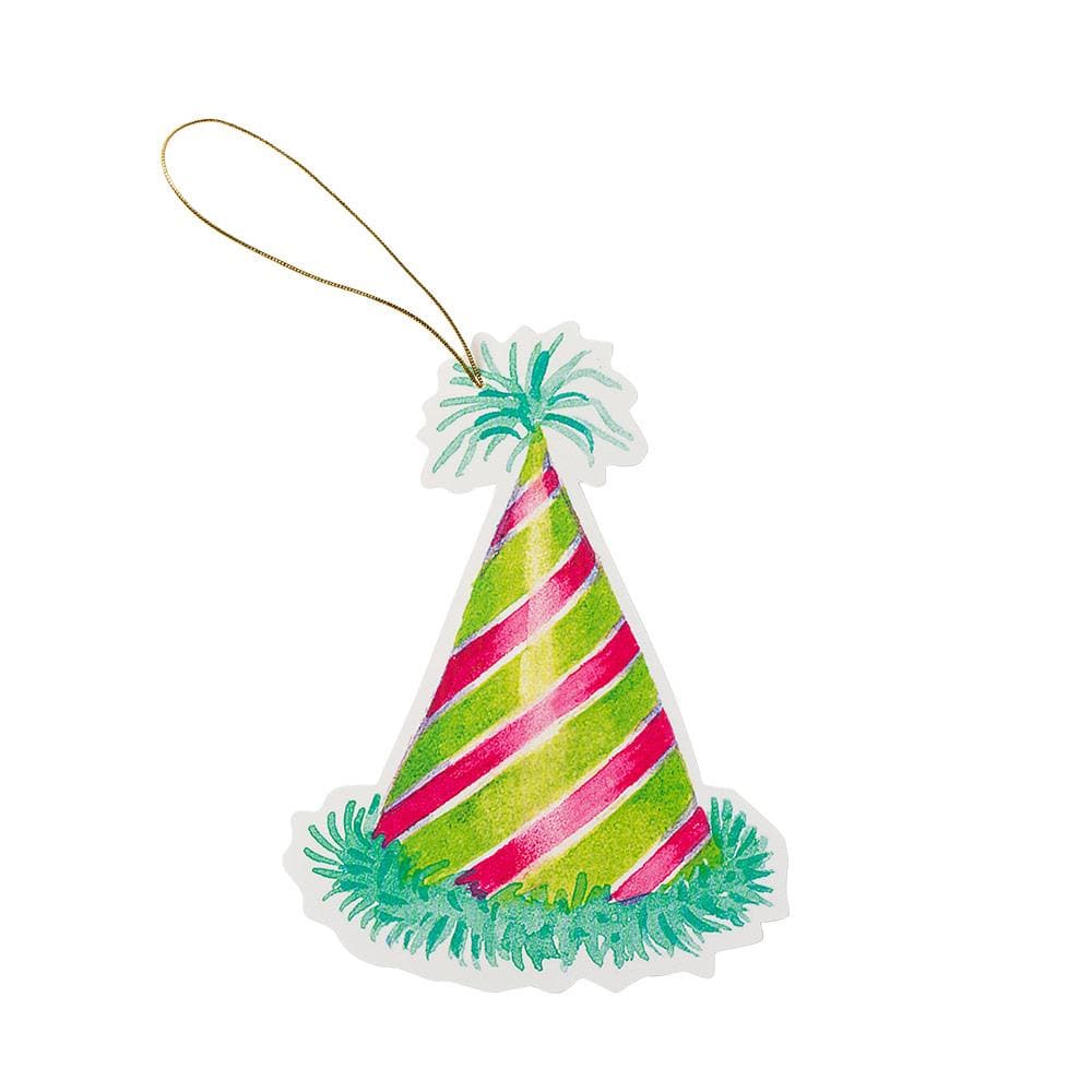 caspari Hats Off Decorative Die-Cut Gift Tags - 2 Per Package