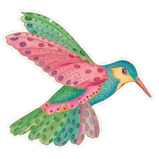 Caspari Hummingbirds Decorative Die-Cut Gift Tags - 2 Per Package TAG8916.2