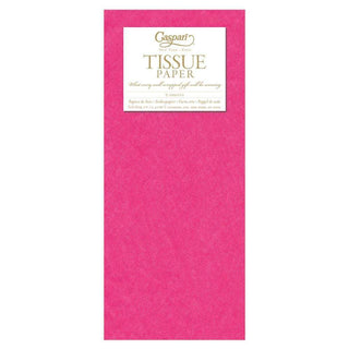 Caspari Solid Tissue Paper in Fuchsia - 8 Sheets Included TIS003