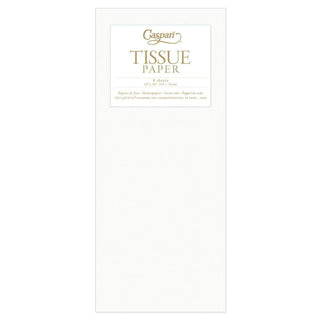 Caspari Solid Tissue Paper in Ivory - 8 Sheets Included TIS004