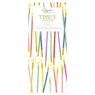 Caspari Party Candles Tissue Paper - 4 Sheets Included TIS050