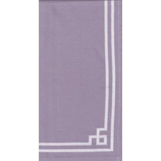 Caspari Rive Gauche Cotton Tea Towel in Lilac - 1 Each TT103