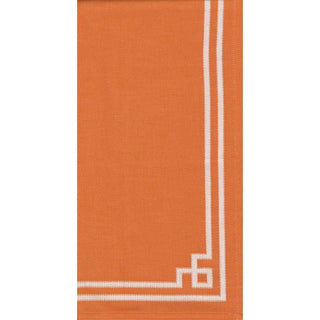 Caspari Rive Gauche Cotton Tea Towel in Orange - 1 Each TT105